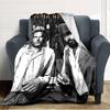 Name Custom Terence Hill und Bud Spencer Druck Flanelldecke Hohe Qualität Warm Bequem Decke für Alle Jahreszeiten Perfekt für Geschenke Heimdeko
