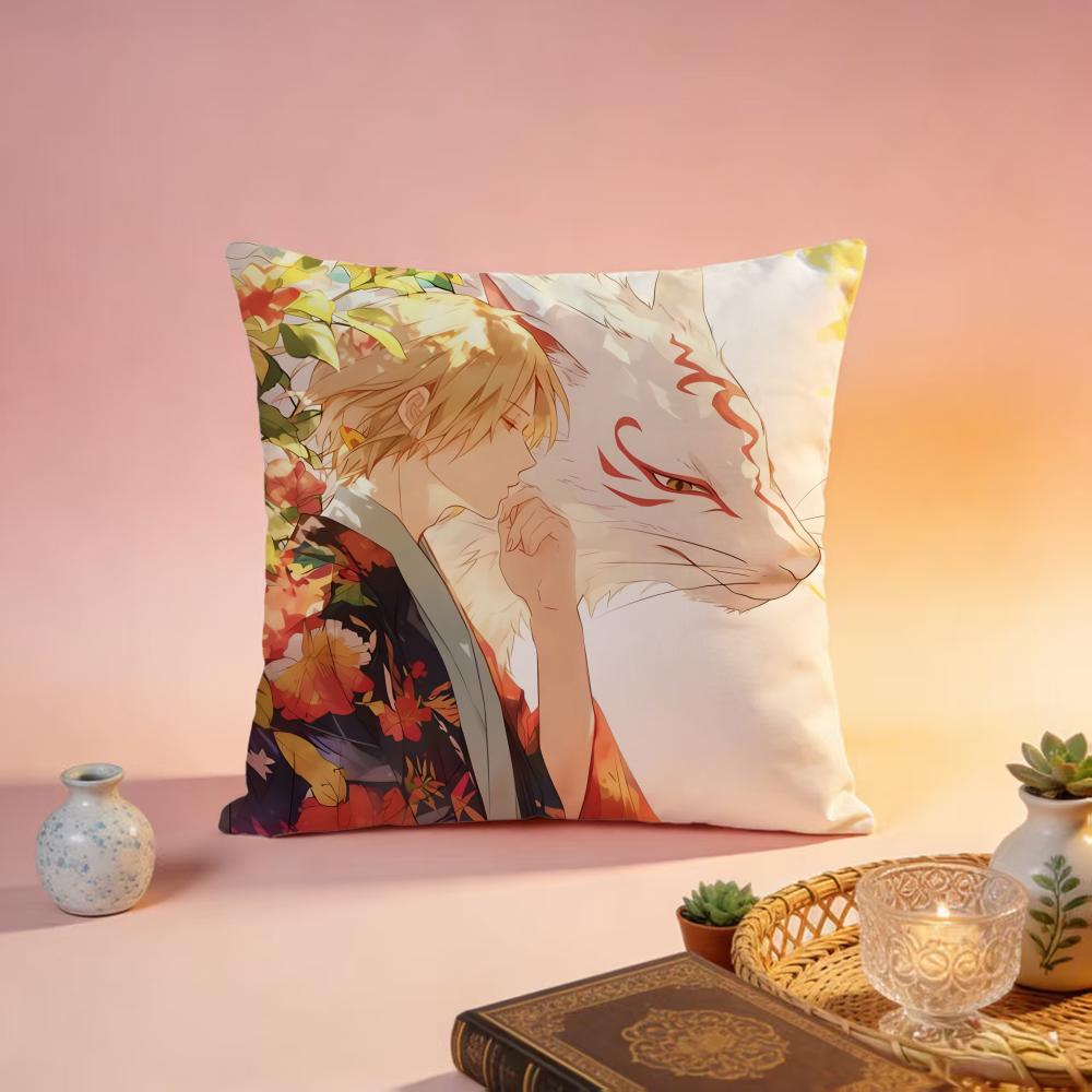 Trending NNatsumes Book of Friendsed Cushion Cover Premium SkinFriendly Pillow Case MultiPurpose for Home Office Travel