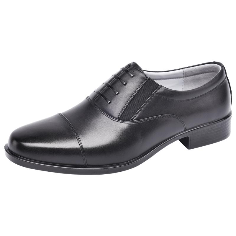 JINHOU QJ2101A Men s Slip-on Derby Business Shoes 39