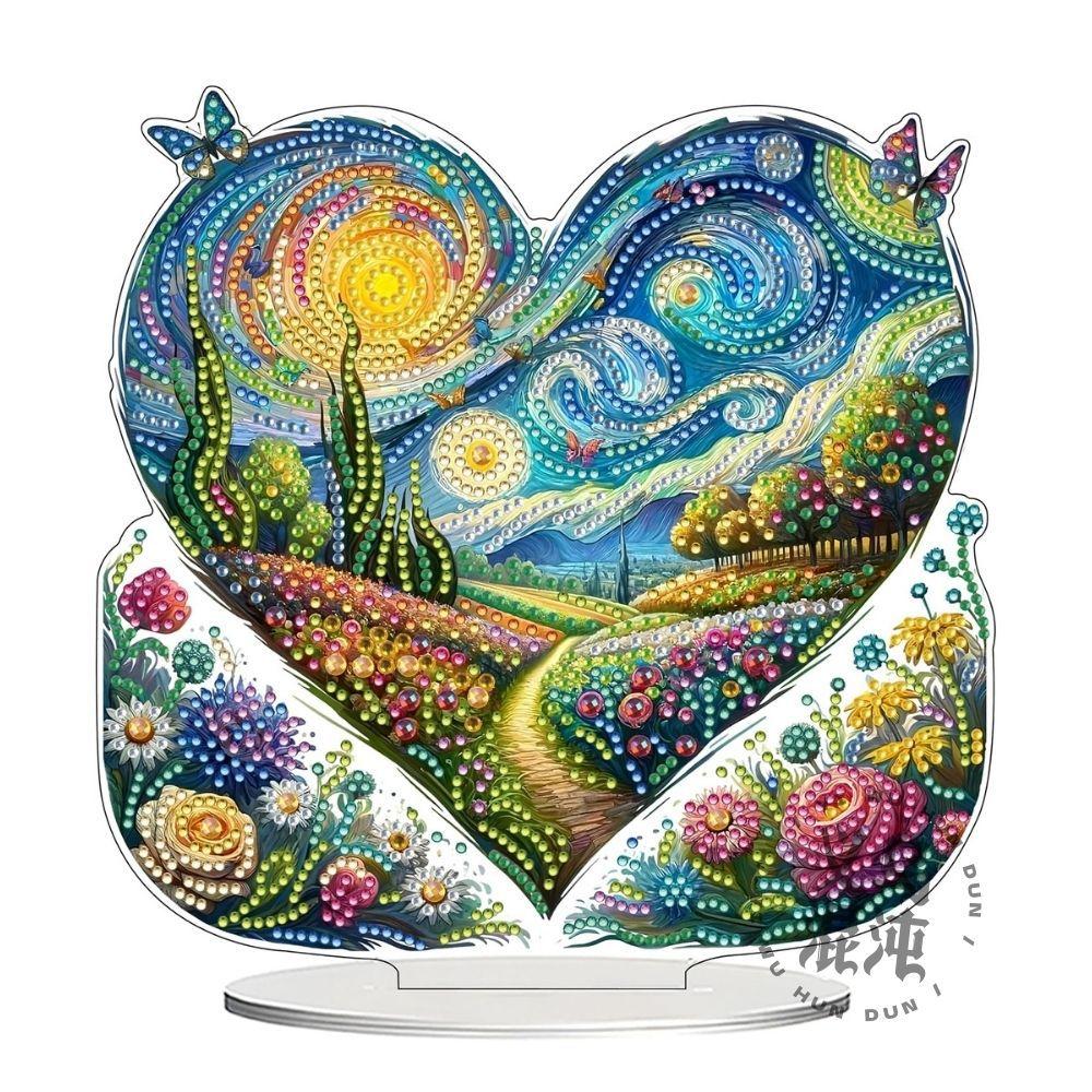 Halloween Diamond Painting Ornament Handmade DIY Crystal Special-shaped Diamond Sticker Diamond Art Desktop Decoration