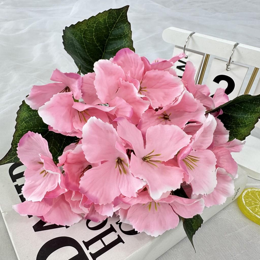 Hydrangea Flower Artificial Wedding Hotel Restaurant Desktop Decoration Ornament