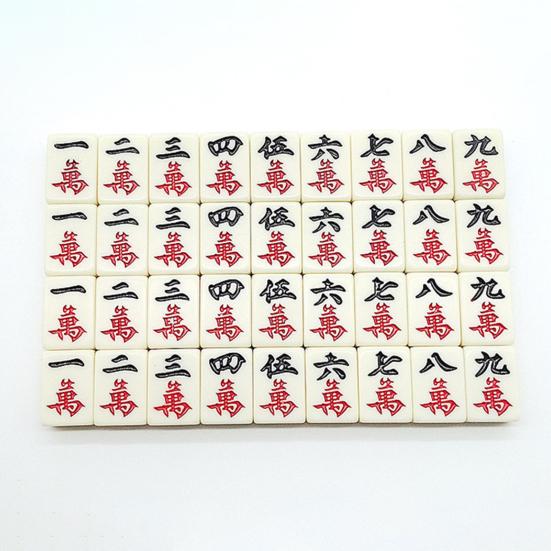 1 Set Mini Mahjong Leicht Tragbar Mini Mahjong Spielset Klassisch