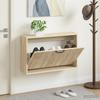 Wall Mounted Shoe Cabinet HOORN 71 x 17 x 43 cm Engineered Wood