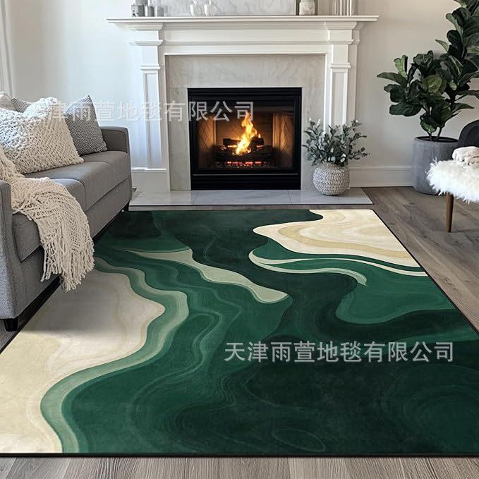 Abstraktní pruhovaný koberec obývací pokoj ložnice koberec k čajovému stolku protiskluzový velký koberec