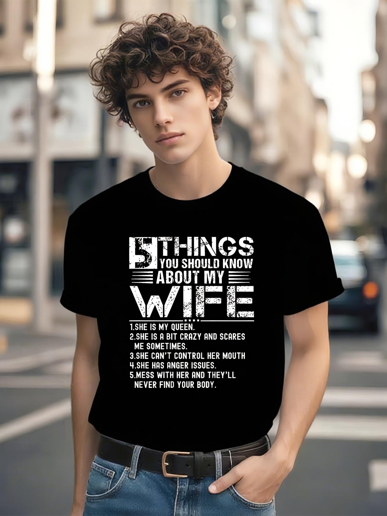 Funny Tshirt Funny Marriage Humor Tshirt for Men - Things... XXXL
