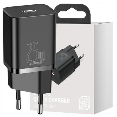 Baseus Super Si Quick Charger 1C 25W Network Charger (Black)