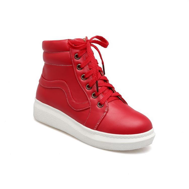 2024 Elegant Women's Boots Ankle New Fashionable High Quality Winter Casual Boot Flat Bottom Flat Heels Plush Strap Women Shoes