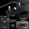 Handschuhfach-Dockingstation für Tesla Model 3 Y 3+ Y Juniper USB-Hub-Anschlüsse Auto 4-in-1 USB-Erweiterungsladegerät Upgrade Datenübertragung