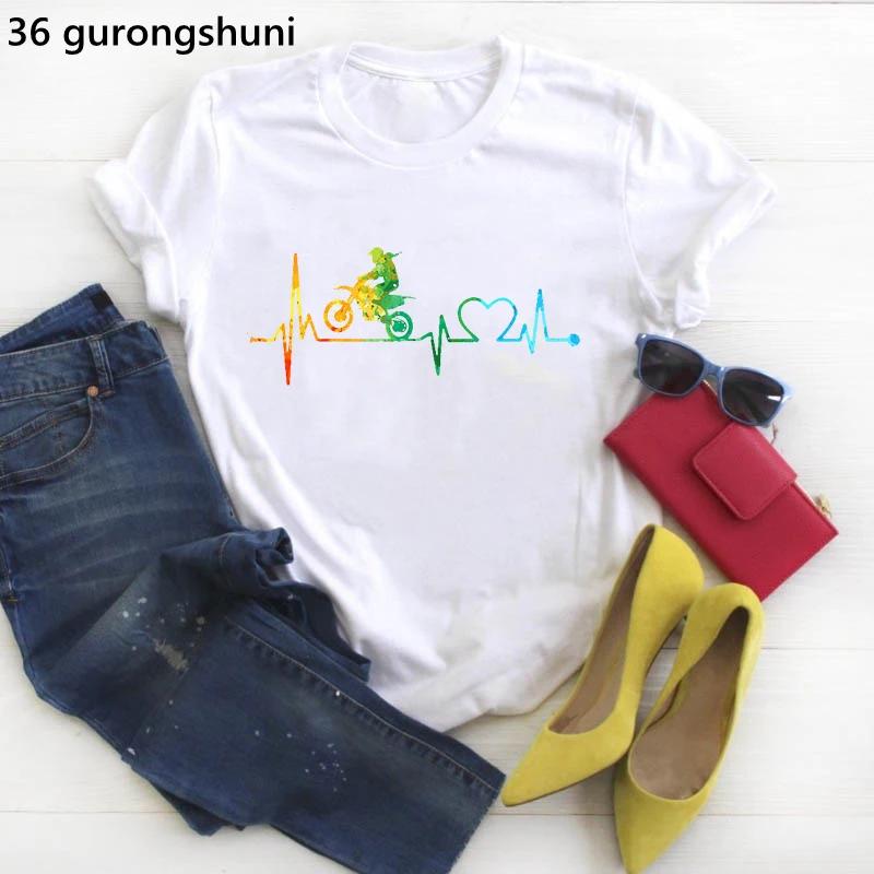 Im A Simple Unisex I Love Motorcycle And Wine Letter Print Tshirt Unisexs Clothing Watercolor Flowers Tshirt Femme Streetwear