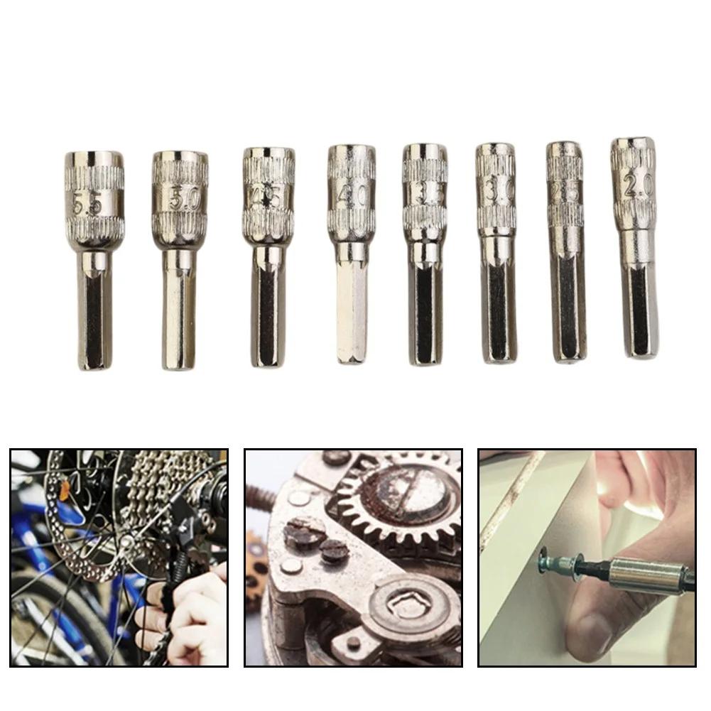 Set Of Ten H4 Hex Shank Screwdriver Bits Compatible With Various For DIY Applications From Toy Repair To Furniture Assembly