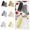 Ruban Tulle Ruban Maillé 10 Yards Maillage Élégant à Sequins Tulle à Paillettes pour Loisirs Créatifs Décoration de Mariage Tissus d'Habillement Rideaux