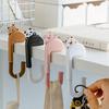 Travel Portable Plastic Bag Cute Animal Hook For Hanging Decorative Table Purse Bag Hooks Wall Hanger Holder Handbag Hanger