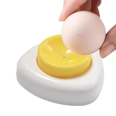 Egg Poker Magnetic Egg Hole Poker with Safety Lock Retractable Pin Design Egg Shell Opener Egg Piercing Tool for Hard Boiled Egg
