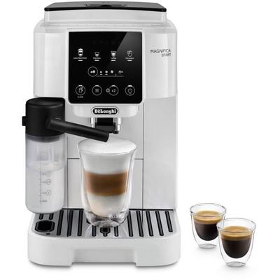 Bean To Cup Espresso Machine - De'Longhi - Magnifica Start - ECAM220.61.W - 4 Recipes - Stainless Steel White