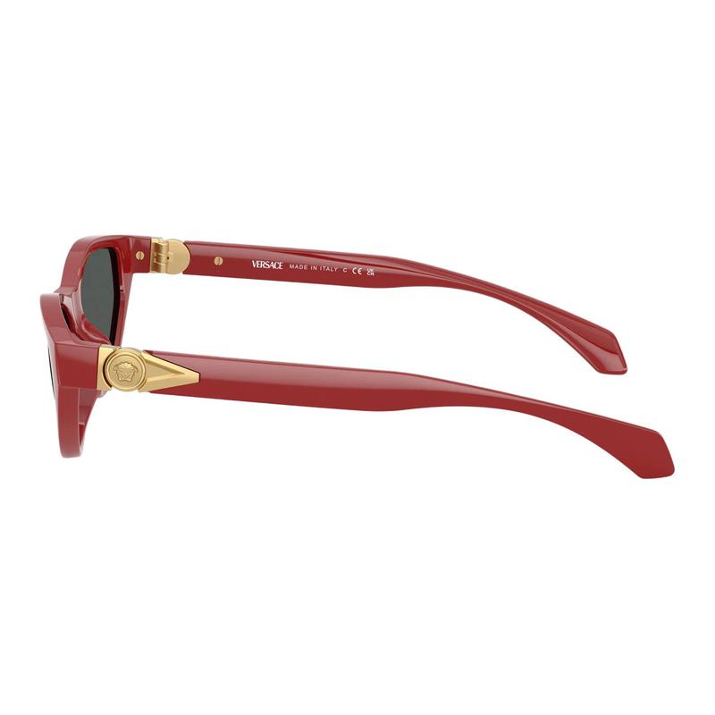 Versace Brand Logo Acetate Cat Eye Sunglasses Women's Red 26126549 VE4491U538887-Red F