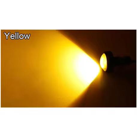 

4/10/20PCS 18MM Motorcycle LED Eagle Eye Driving Lights Super Bright DRL Daytime Running Lights Reversing Stop Signal Light 4pcs жёлтый