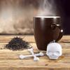 Creative Skull Tea Infuser Silicone Tea Strainer Cute Novelty Filter for Loose Leaf Tea Brewing Home Office Kitchen Accessory