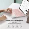 iPad 10th Gen Luminous Bluetooth Keyboard Case with Touchpad & Pen Slot