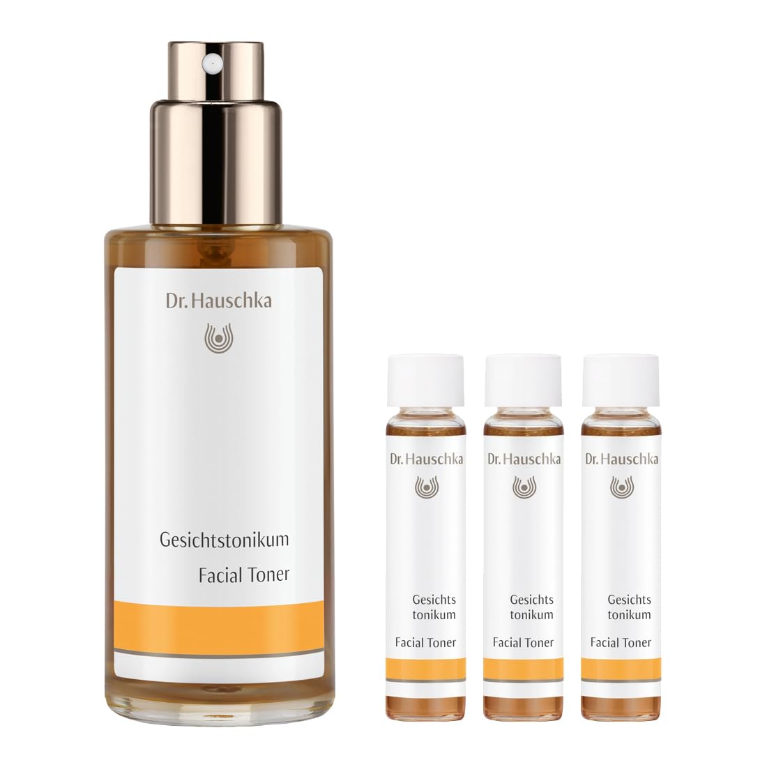 

Hauschka Facial Toner Refresh Set x 1 bottle 10mL x 3 Dr. (100mL + bottles)