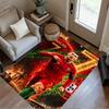 Cristiano Ronaldo Celebration Carpet Suitable for Kitchen Living Rooms Entryway Dining Room Antislip Carpet Office home decor
