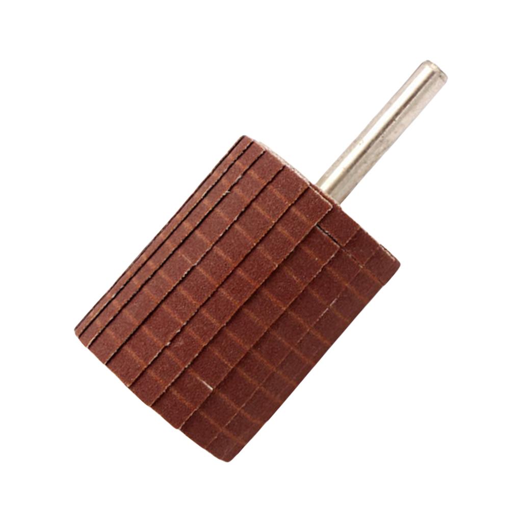 Multifunctional Cylindrical Sanding Mop Flap Sander Rollers With 6mm Shaft For Efficient Grinding And Polishing 400 Grit