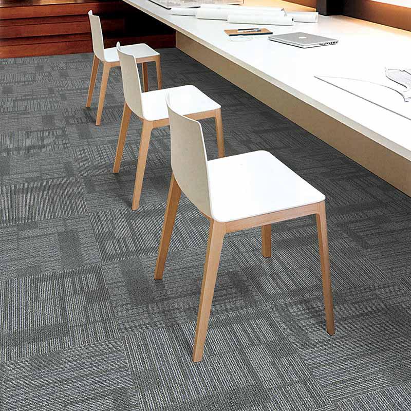 Modular Jacquard Carpet Tiles for Offices, Hotels, Apartments, Airports, Exhibitions, Shops, and Living Rooms