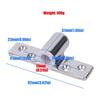 Side Mount Oarlock Socket Bracket 316 Stainless Steel Boat Hardware with Round Socket Base and Four Hole Mount for Marine Maintenance