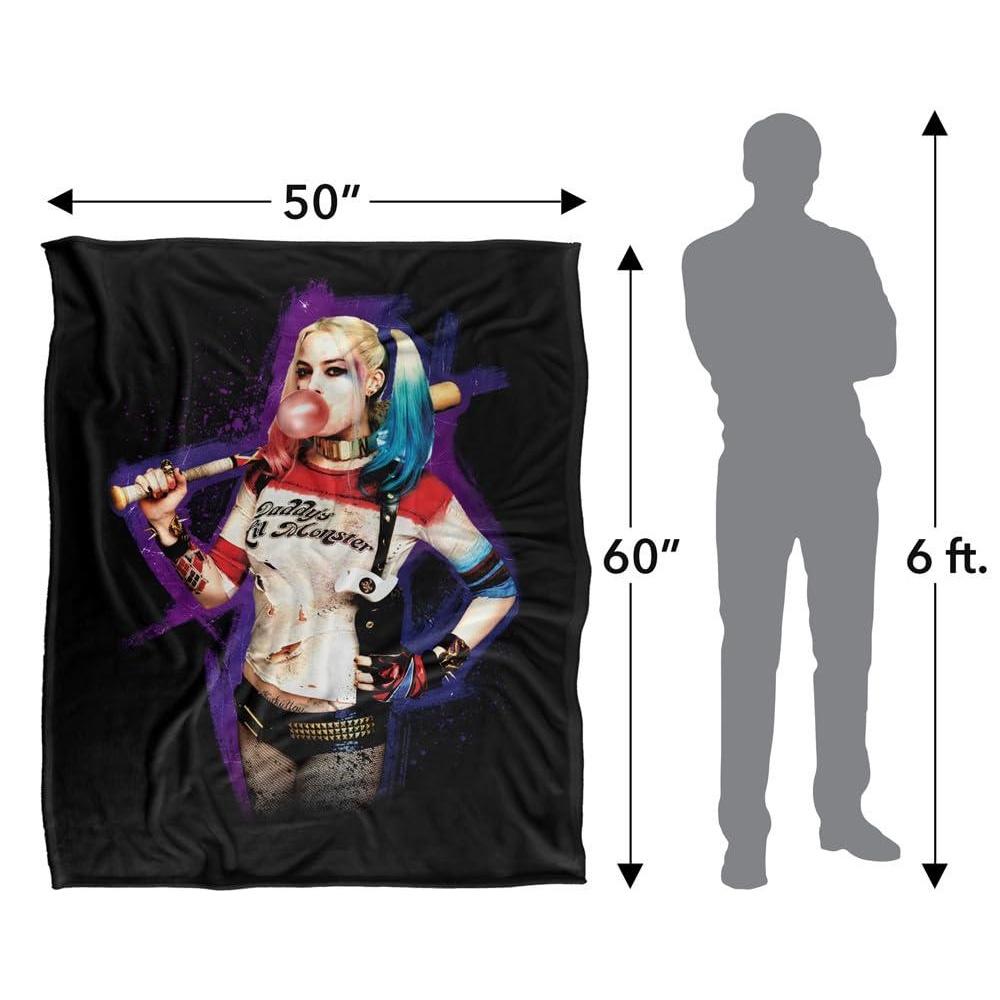 Suicide Squad Harley Quinn Bubble Blanket