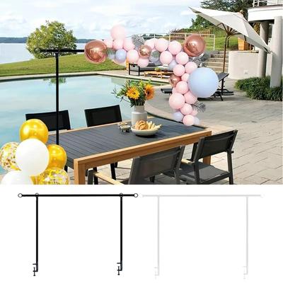 New Metal Table Arch Stand Metal Balloon Flower Arch Stand Wedding Decor Desktop Arch Stand Adjustable Table Rod Holder