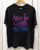 Alice In Chains Zespół Dirt Dym Ciężka Bawełna Czarny Unisex Koszulka