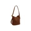Coach Bleecker 28 Bucket Bag With Metal Hardware Women Shoulder Bag Warm-Brown CCC24-B4WBR
