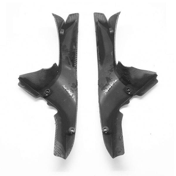Ducati 1098/848/1198 Front Instrument Panel Side Header Pipe Cover (2007-2009) - Water Transfer Printed Pair.