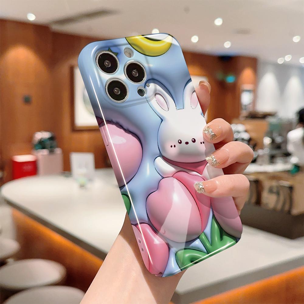 All-inclusive-Film-Telefonhülle, Cartoon-Modedesign, Hartschale, vollständige Abdeckung, stoßfeste Kamera-Schutzhülle für OPPO Realme OnePlus Infinix Tecno