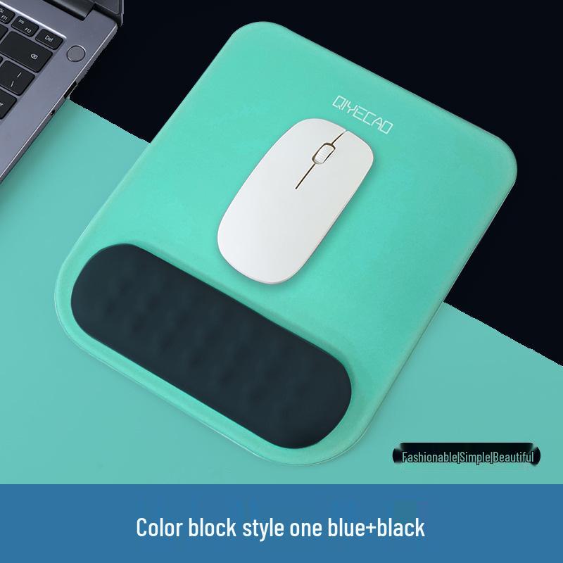 Ergonomic Memory Foam Wrist Rest Mouse Pad - Non-Slip, Large Size for Women