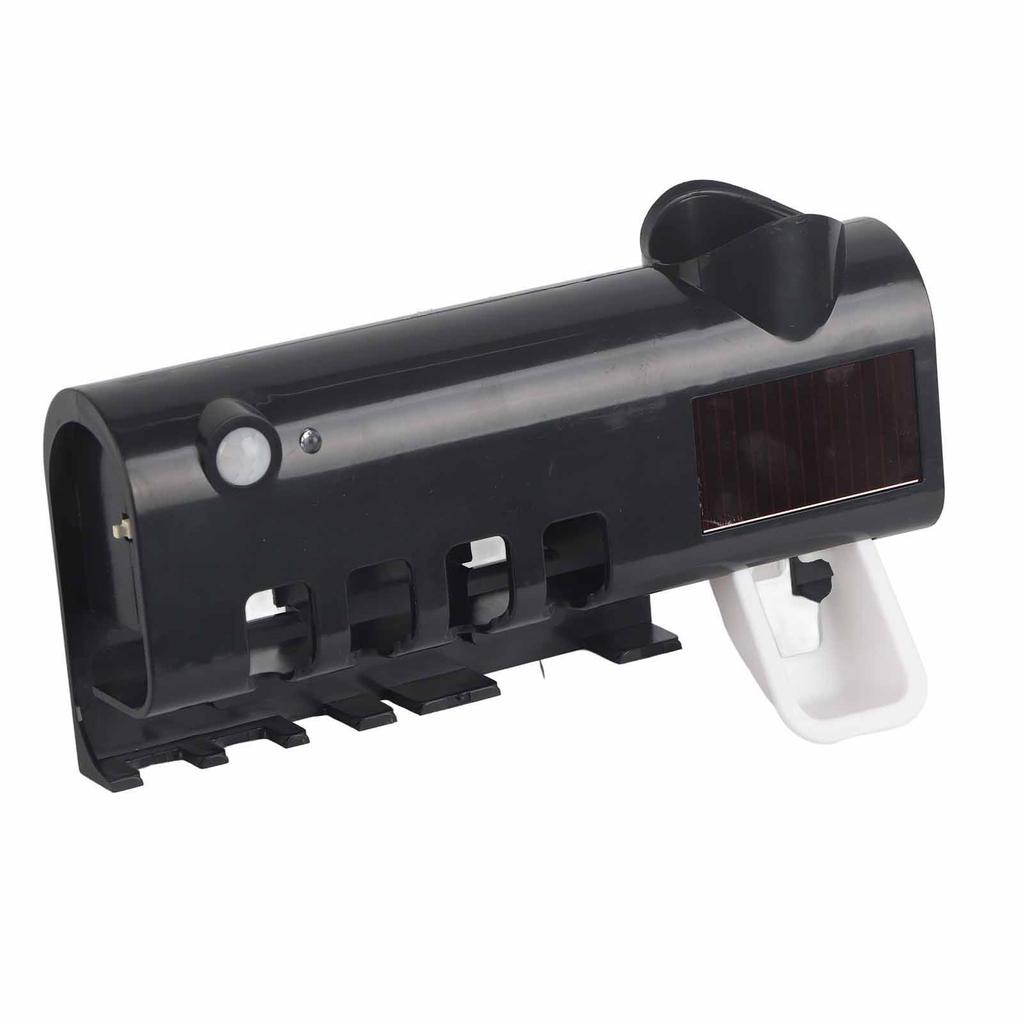 Zahnbürstenhalter Reiniger Wandmontiert Smart Sicher UV Zahnbürstenständer mit Zahnpastaspender für