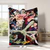 DAN-DA-DAN Blanket Anime Throw Soft Rug Enough Sofa Camping Home Decoration King Size Gift For Fans Warm Fluffy Winter Blanket