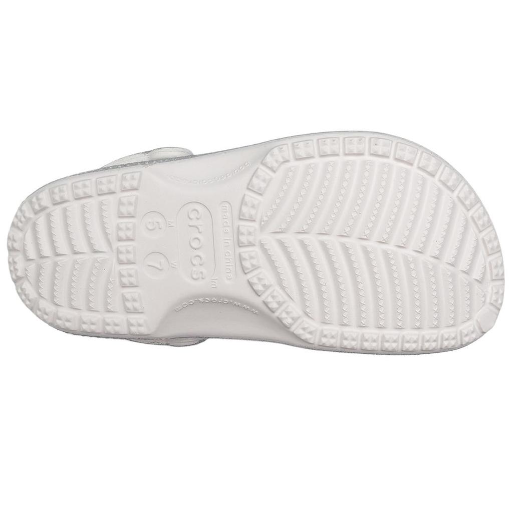 Crocs Clog Simple Comfortable Hole Shoes Unisex clogs Silver-Green 211005-100