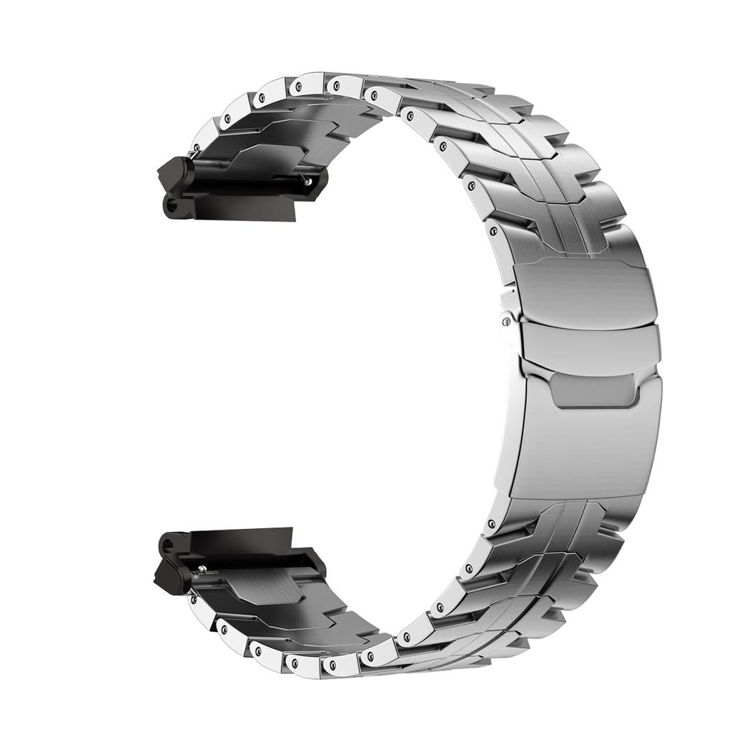 Kovový náramek pro Amazfit T-REX 3/2 Correa Obchodní náramek z nerezové oceli pro Amzafti T-REX3 Náramek T-REX/T-REX Pro