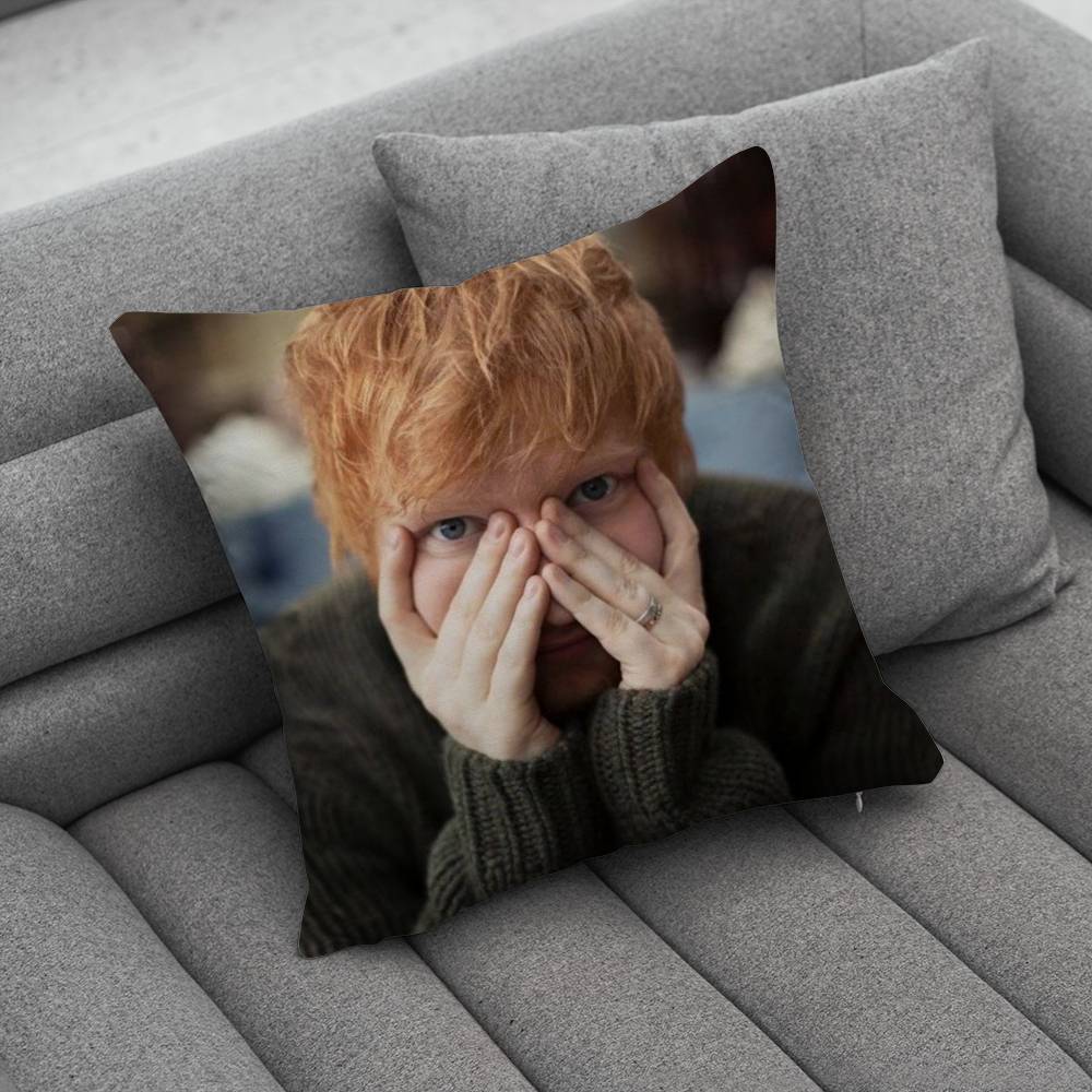 EEdward SSheeran Christopher Pillow Case For Home Bedroom Car Office Decoration Living Room Sofa Cushion Cover Suitable