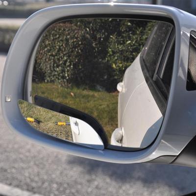 1 Paar Auto Toter Winkel Spiegel Verstellbar 360 Grad Rahmenlos Rückspiegel Weitwinkel Rund Konvex für Parken Rückspiegel