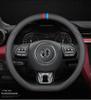 Genuine Leather Steering Wheel Cover for MG6/MG Pilot HS 5, Roewe ZS, and Roewe 3SW