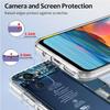 Průhledné pouzdro na základní desku pro Xiaomi Redmi Note 11 Pro 10 9 9S 8 8T 7 9A 9C 9T 10 10C K40 Transparentní kryt telefonu