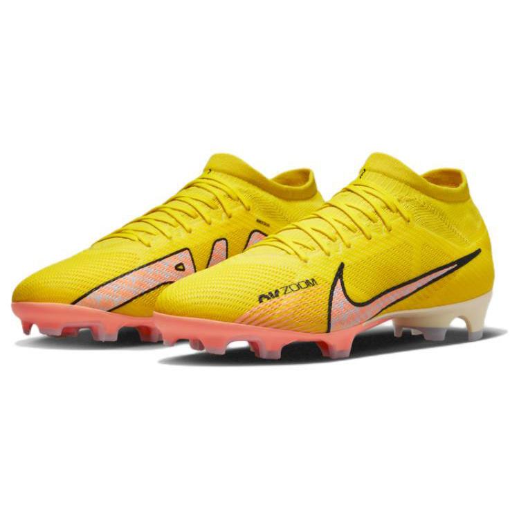 Nike Zoom Mercurial Vapor 15 Pro FG 'Lucent Pack' (Unisex) Yellow Strike / Doll / Coconut Milk / Sunset Glow Soccer Shoes DJ5603 780