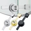 Sliding Glass Door Ratchet Lock Drawer Display Case Password Lock Glass Cabinet Storage Showcase Security Locks Hardware