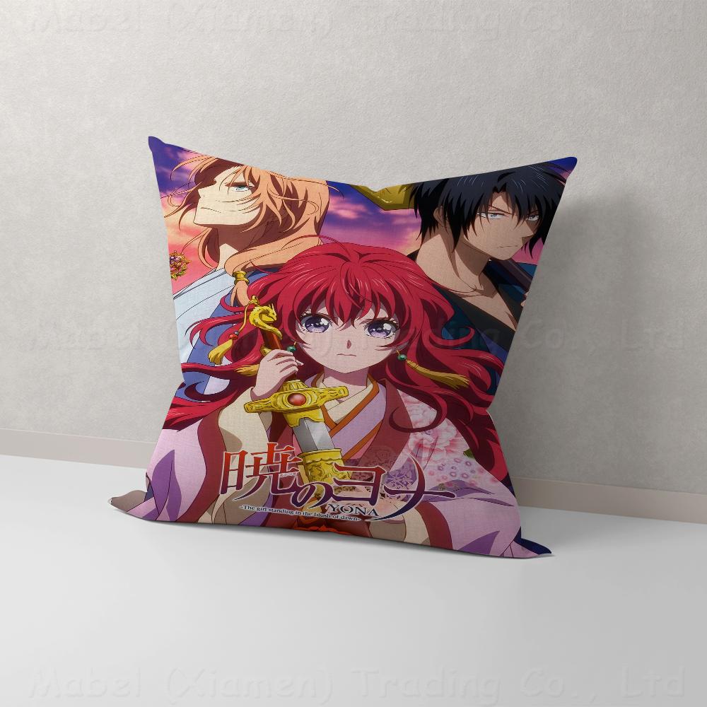 Yona Of The Dawn 45*45cm Cushion Cover Pillow Cover Decor Pillowcase Home Pillowcase For Couch Pillow