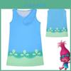 Costum Adorabil Cosplay Poppy din Trolls Pentru Copii Perfect Pentru Sărbătorile de Ziua de Naștere