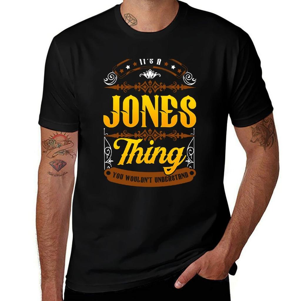 Jones Family Its A Jones Thing You Wouldnt Understand It Tshirt Retro Style Print Casual Top