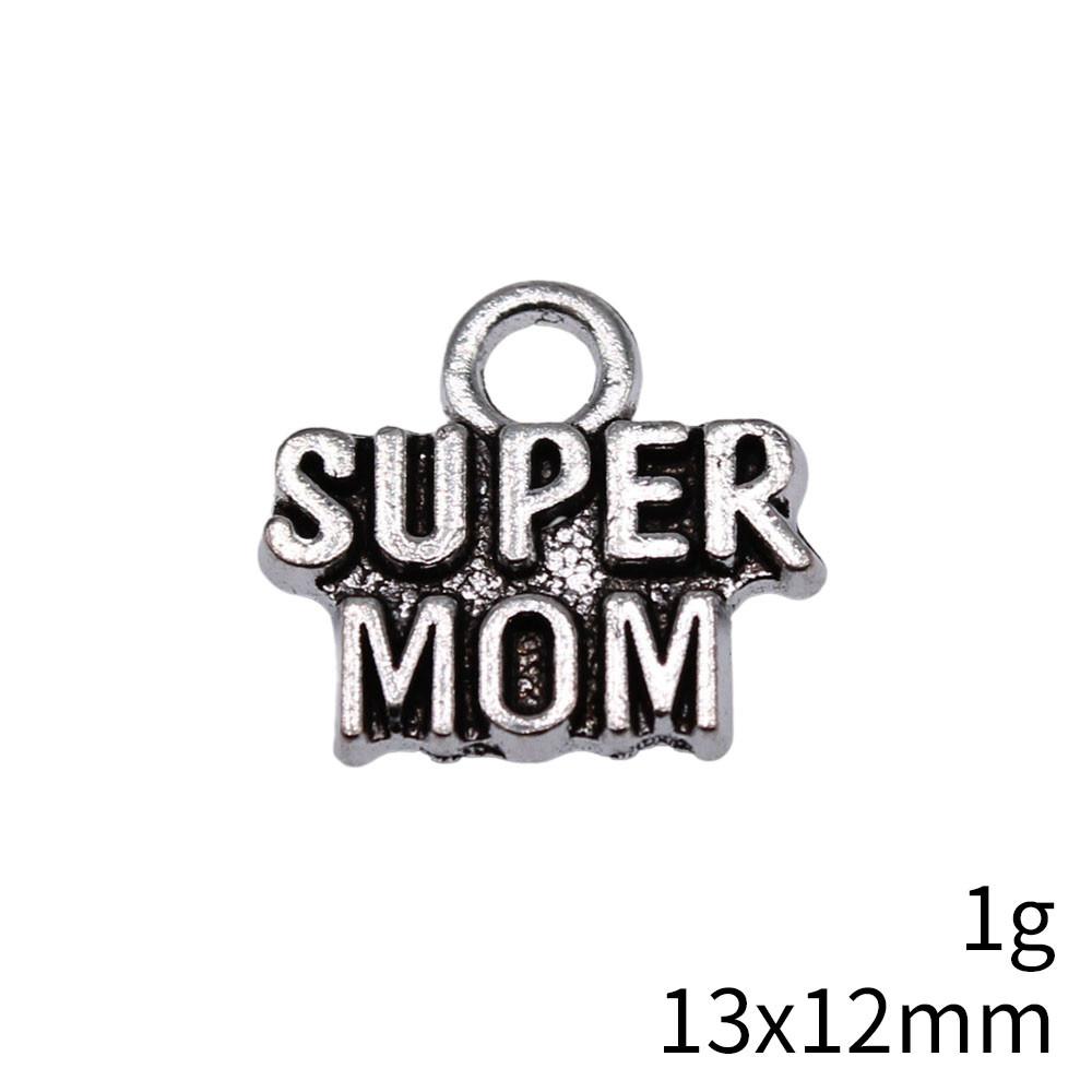 Gifts For Women Charms Bulk Family Member Heart Tags Charms Pendant Souvenir Male Pendant