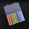 28 Grids Plastic Storage Box Art Bead Organizer Boxes Tray DIY Embroidery Accessories Container Hold Case