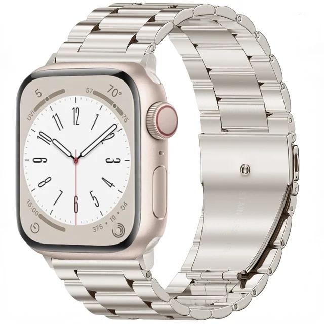 Metal strap For Apple watch band Ultra 3 49mm 46mm 42mm 45mm 41mm stainless steel wristband iWatch 11 10 9 8 7 6 5 SE 44mm band